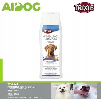 Kosmetika pro psa TRIXIE Šampon PROTI BLECHÁM S NIMBOU INDICKOU pro psy 250 ml 2942
