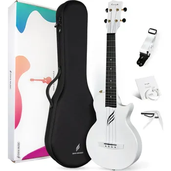Ukulele Enya Music NOVA UE PRO - White