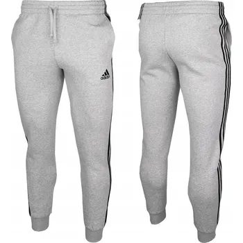 Adidas pánské tepláky adidas Essentials Fleece šedé, velikost XL