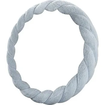 Autopotah JNNJ protiskluzový potah na volant, nadýchané zimní potahy na volant, dámský potah na volant, zimní