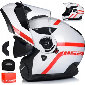 Helma na motorku MOTOCYKLOVÁ PŘILBA | LS2 FF908 STROBE II | VÝKLOPNÁ S PINLOCKEM + SLUNEČNÍ CLONA