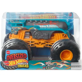 auto na autodráhu Hot Wheels Oversized Monster Trucks West Coast Crusher