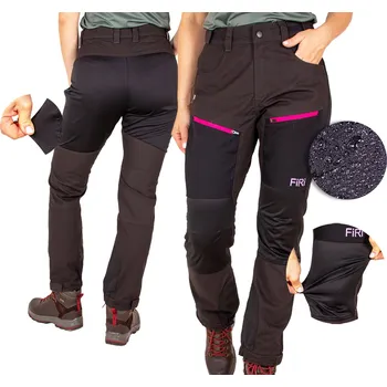 Dámské kalhoty Černé dámské KALHOTY FIRI trekové turistické dlouhé outdoorové FIRI M