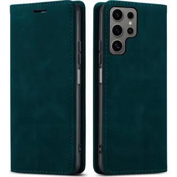 Pouzdro na mobilní telefon Flipové pouzdro MBM pro Samsung Galaxy S24 Ultra, modré