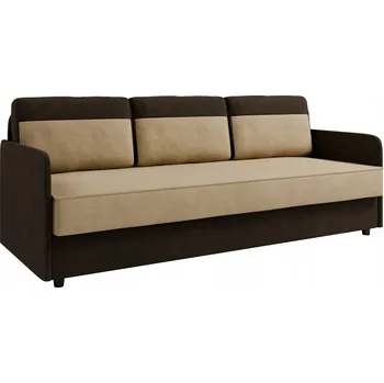 Pohovka Pohovka DRD Group 200 x 82 cm látka hnědá