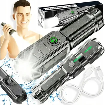 Svítilna VeltriX LED Turistická Svítilna Vodotěsná USB VeltriX