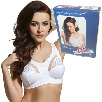 Podprsenka VIKI 578 Podprsenka DANUTA měkká velká BÍLÁ 95D