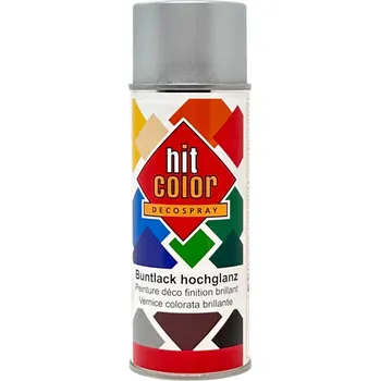 Barva ve spreji RAL 9006 HITCOLOR SPRAY NITRO LAK 400ML