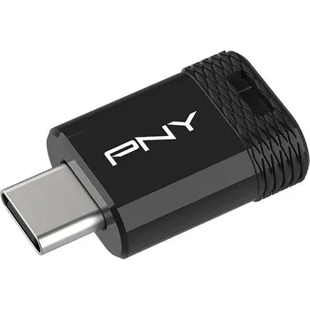 USB flash disk Flash disk PNY P-FDI64GEXFITC-GE 64 GB USB-C 3.2 černý