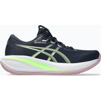 Dámská běžecká obuv Dámské běžecké boty ASICS Gel-Cumulus 28 midnight/illuminate green
