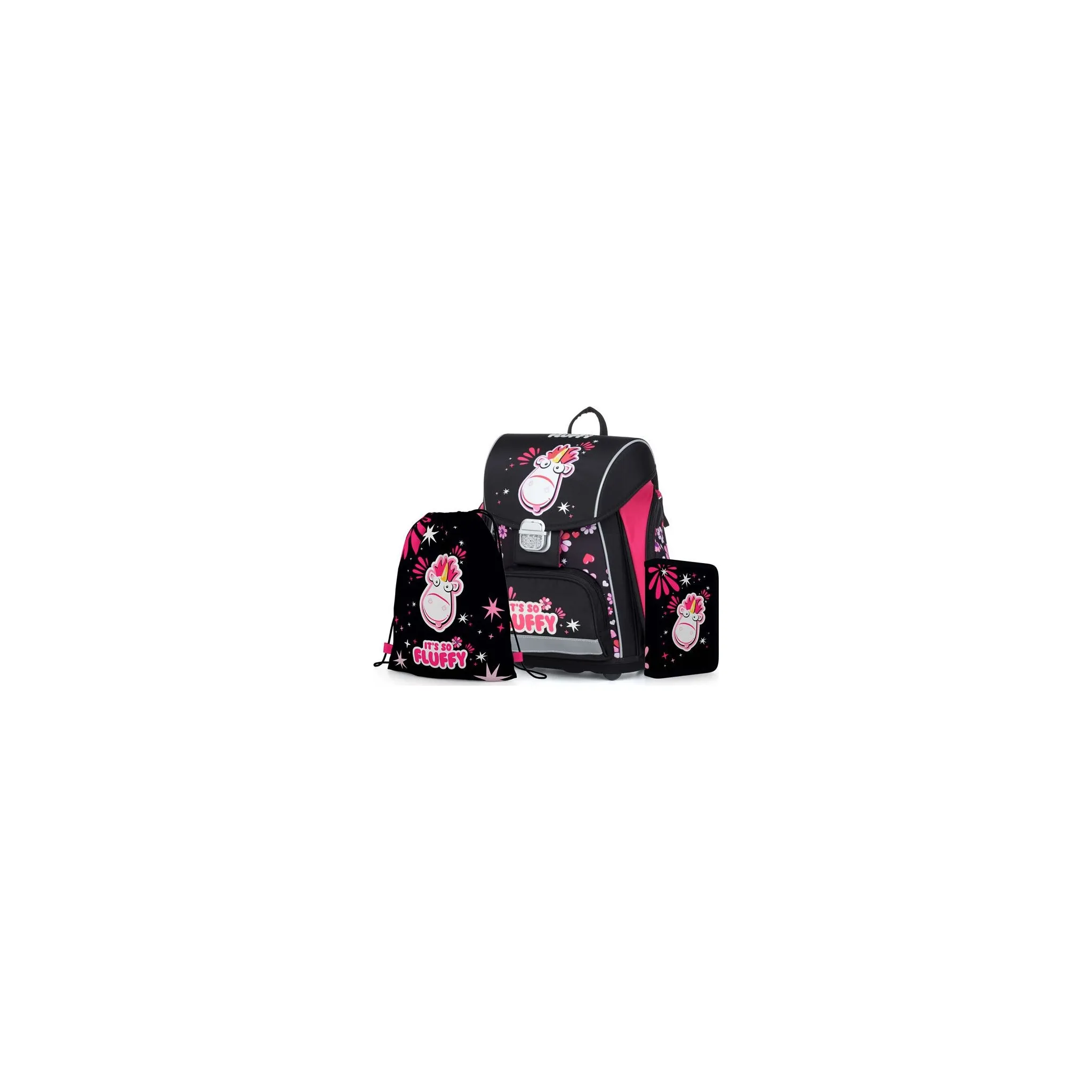 Fotografie 2 - Set školních potřeb Oxybag Premium Light 3dílný set Despicable Me 3 Unicorn