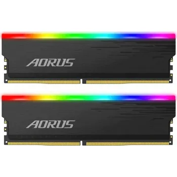 Operační paměť Paměť Gigabyte AORUS RGB, DDR4, 16 GB, 3733MHz, CL19 (GP-ARS16G37)