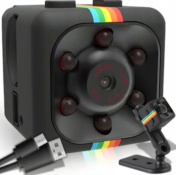 IP kamera Akční kamera s nočním viděním, detekcí pohybu a širokoúhlým objektivem - přenosná