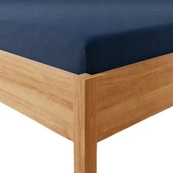 Prostěradlo Prostěradlo jersey s gumou LUX 160x200 granátové