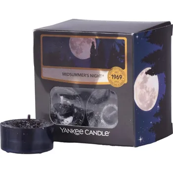 Yankee Candle Midsummers Night Vonná Čajová Svíčka, 12 ks (2.kvalita) 9,8 g