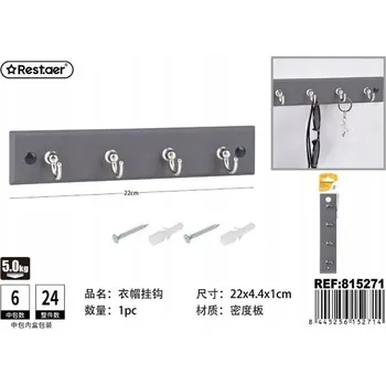 Věšák Praktický Samolepicí háček na oblečení a doplňky