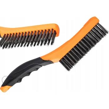 Vrták Drátěný kartáč RICHMANN, 4řadý, 260 mm, ocelový