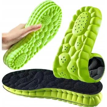 Vložka do bot Ortopedické vložky 4D velikost 43-44 sportovní do bot, měkké, tlumící nárazy