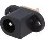 Zásuvka napájecí DC vidlice 5,5/2,1mm 5,5mm 2,1mm pájení