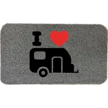 Rohožka ARISOL ROHOŽKA DO KARAVANU OBYTNÉHO VOZU 60CM X 40CM ŠEDÁ