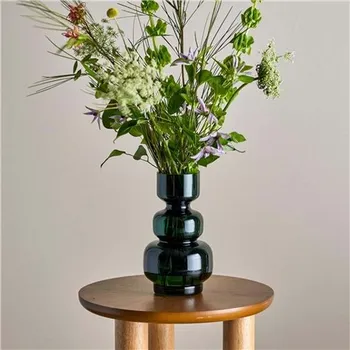 Váza Skleněná váza Johnson zelená