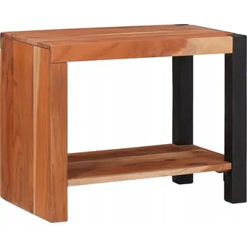 Knihovna Police na knihy Hnědá, Černá 50 x 30 x 40 cm