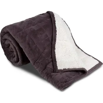 deka SLEEP WELL® Deka OVEČKA® Prošívaná s výplní 150x200 cm ANTRACIT