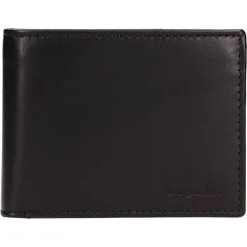 Peněženka Pánská kožená peněženka Bugatti Alaric - černá