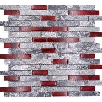 Obklad Mozaika WzorcowniaStudio 30 x 29 cm, odstíny šedé a stříbrné