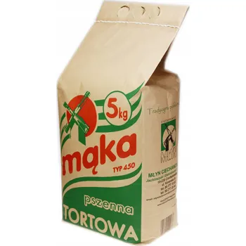 Mouka Pšeničná mouka dortová typ 450 5kg - Młyn Ciechanowiec
