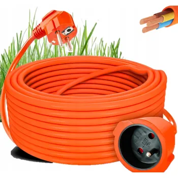 Napájecí kabel PRODLUŽOVACÍ KABEL STAVEBNÍ ZAHRADNÍ 3x2,5mm2 SILNÝ KABEL 10m