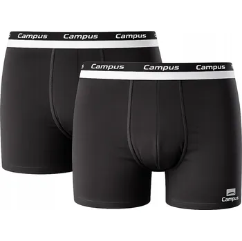 Boxerky Pánské boxerky 2-pack CAMPUS černá XL