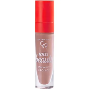 Rtěnka Golden Rose Miss Beauty Stay Matte 01 5,5 ml tekutá rtěnka