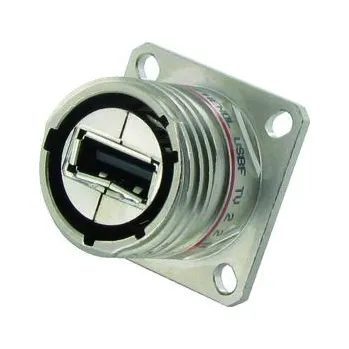 Televizní stolek USB TV Jamnut Receptacle backshell nicke