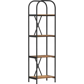 Knihovna Police z dřevotřísky VidaXL 30 x 40 cm, dub přírodní