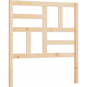 VidaXL Čelo postele, 106x4x104 cm, masivní dřevo