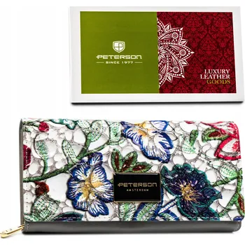 Peněženka Peterson peněženka z pravé kůže, vícebarevná PTN PH20-LFL-6899 MU -