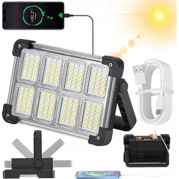 LED AKUMULÁTOROVÝ REFLEKTOR 3600MAH S USB NABÍJENÍM PRO RYBAŘENÍ