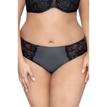Dámské spodní prádlo BIGGI KALHOTKY Amber GRAFIT XL