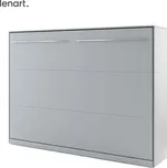 Úsporná výklopná postel 140 CONCEPT PRO CP-04 šedá, odolná konstrukce