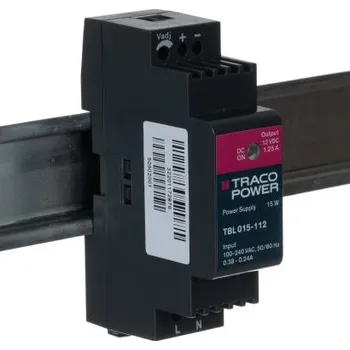 spínaný zdroj Napájecí zdroj na lištu DIN 15W, počet výstupů: 1 Spínaný 1.25A, výstup: 12V dc