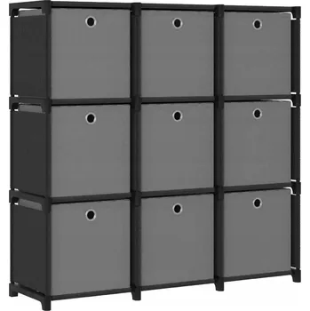 Knihovna Regál TPS 103 cm x 175,5 cm x 30 cm černý