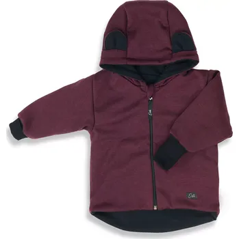 Chlapecká bunda ESITO | Dětská bunda Warmkeeper ZOE Garnet - vínová / 80