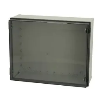 Elektroinstalační krabice Fibox Nástěnná krabice, řada: CAB IP65 Polykarbonát Světle šedá Ne 500 mm Průhledné dveře 400 mm 200 mm