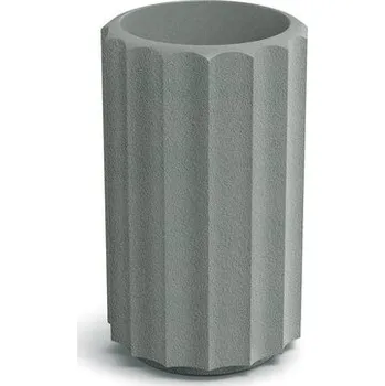 Květináč Květináč RONA LINE HIGH 28 cm - barva: betonová šedá
