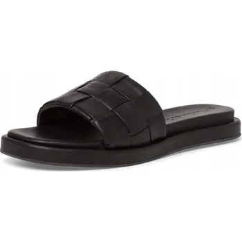 Dámské pantofle TAMARIS NAZOUVÁKY ČERNÉ PRO KAŽDODENNÍ NOŠENÍ