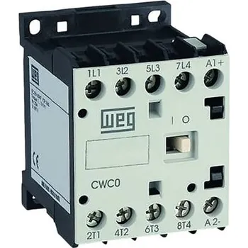 Stykač Stykač 4PST s 4NO kontakty 7 A napětí ve vinutí 24 V AC