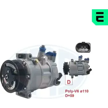 Kompresor klimatizace ERA Kompresor klimatizace ERA 670001 + DOPRAVA ZDARMA!