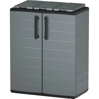 Šatní skříň ARTPLAST Plastová skříň na tříděný odpad PLAIN ECO P71-ECO3