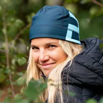 Čepice Sportovní čepice Bosa Active B menthol s otvorem na culík, cop obvod hlavy 44-49 cm